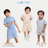 Bộ quần áo cộc tay Bons99 chất liệu Ranie thoáng mát thoải mái cho bé BONRN004