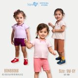 Bộ quần áo cộc tay giọt lệ Bons99 chất liệu sợi tre mềm mịn cho bé BONBB068