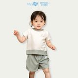 Bộ quần áo cộc tay Bons99 chất liệu sợi tre mềm mịn cho bé BONBB067