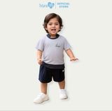 Bộ quần áo cộc tay Bons99 chất liệu sợi tre mềm mịn cho bé BONBB067