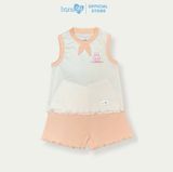 Bộ ba lỗ Bons99 dễ thương chất liệu bột gỗ thoải mái BONBG004
