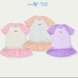Bộ váy Bons99 dễ thương chất liệu bột gỗ thoải mái BONBG003