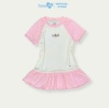 Bộ váy Bons99 dễ thương chất liệu bột gỗ thoải mái BONBG003