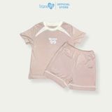 Bộ quần áo cộc tay thể thao Bons99 chất liệu Pettit thoáng mát thoải mái cho bé BONPT044