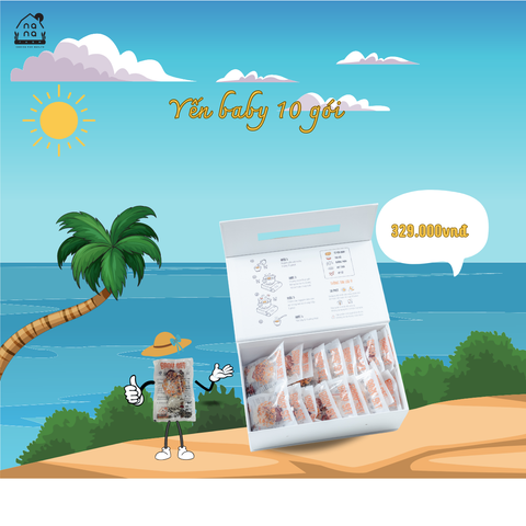 Hộp quà Set Yến Baby HOT Nana Farm - Miễn Ship Toàn Quốc