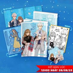 [Manga] Chàng Băng Giá Và Nàng Lạnh Lùng - Tập 1 - Bản Đặc Biệt - Tặng Kèm Bookmark Bông Tuyết + Bìa 2 Mặt + Standee + Shikishi