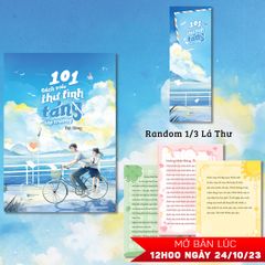 101 Cách Viết Thư Tình Tán(g) Lớp Trưởng - Tặng Kèm Bookmark Bồi Cứng + Ngẫu Nhiên Một Trong Ba Lá Thư