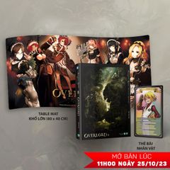 [Light Novel] OVERLORD - Tập 8: Hai Lãnh Đạo - Bản Giới Hạn - Tặng Kèm Postcard Nhân Vật + Table Matt Siêu To Khổng Lồ