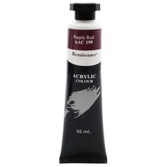 Tuýp Màu Acrylic 45 ml - Renaissance #199 - Purple Red