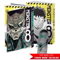 MONSTER #8 - Tập 8 - Bản Đặc Biệt - Dark Ver - Tặng Kèm Set Bookmark Hai Lớp