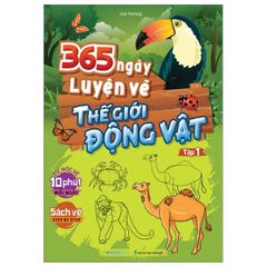 365 Ngày Luyện Vẽ Thế Giới Động Vật - Tập 1