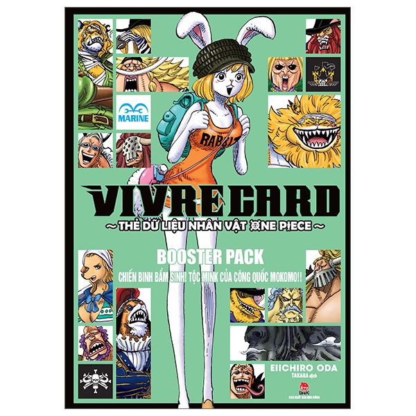 Vivre Card - Thẻ Dữ Liệu Nhân Vật One Piece Booster Pack - Chiến Binh Bẩm Sinh! Tộc Mink Của Công Quốc Mokomo!!