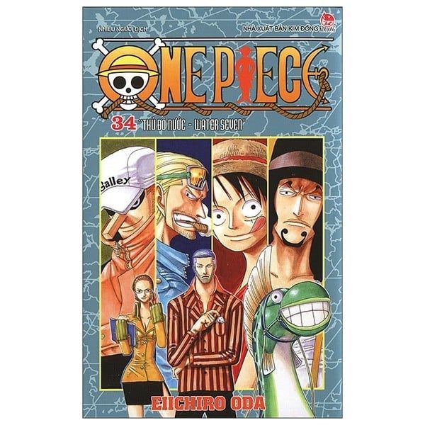 One Piece Tập 34: Thủ Đô Nước - Water Seven (Bìa Rời) (Tái Bản 2022)