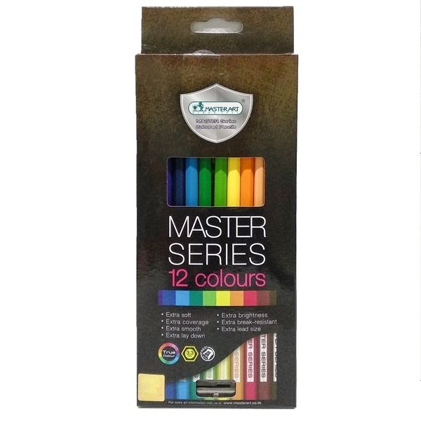 Bộ Màu Vẽ Masterart Series (12 Màu)