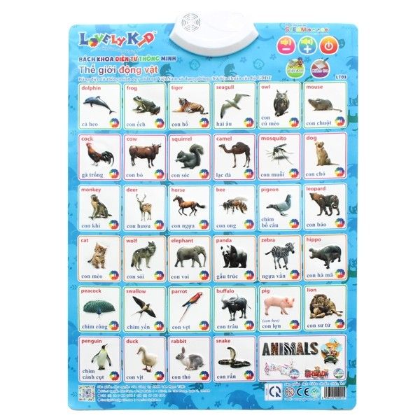 Bảng Điện Tử Thông Minh - Thế Giới Động Vật LNV – Fabico - Hệ Thống Nhà Sách Online Bảng Điện Tử Thông Minh - Thế Giới Động Vật LNV – Fabico - Hệ Thống Nhà Sách Online