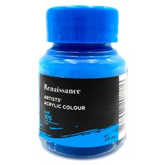 Màu Nước Renaissance Fluo 20ml - Xanh Dương (Fluorescent Blue)