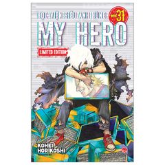 My Hero Academia - Học Viện Siêu Anh Hùng - Tập 31: Midoriya Izuku Và Yagi Toshinori - Limited Edition - Tặng Kèm Clear File Bakugo + Postcard Bakugo