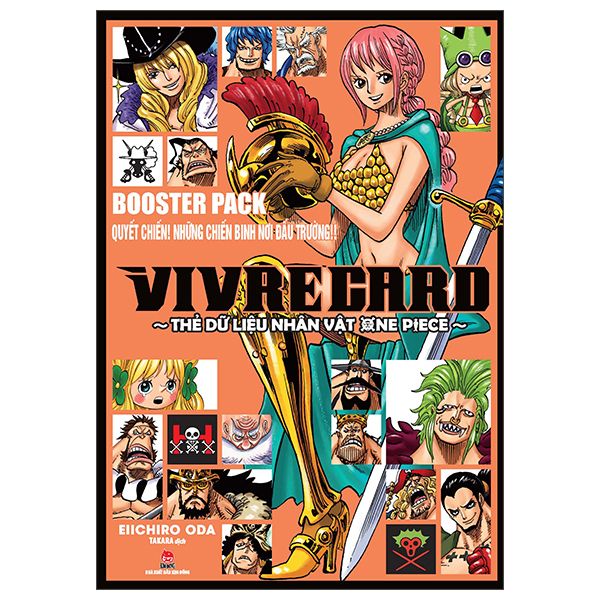 Vivre Card - Thẻ Dữ Liệu Nhân Vật One Piece Booster Pack - Quyết Chiến! Những Chiến Binh Nơi Đấu Trường!!
