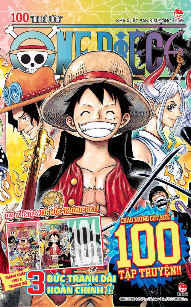 One Piece - Tập 100: “Haki Bá Vương” (Bản Bìa Áo) - Tặng Kèm Obi Và Postcard