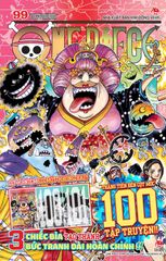 One Piece - Tập 99: “Luffy Mũ Rơm” (Bản Bìa Áo) - Tặng Kèm Obi Và Postcard