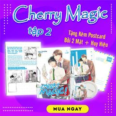 Cherry Magic - Tập 2 - Tặng Kèm Postcard Bồi 2 Mặt + Huy Hiệu Nhũ Nhung
