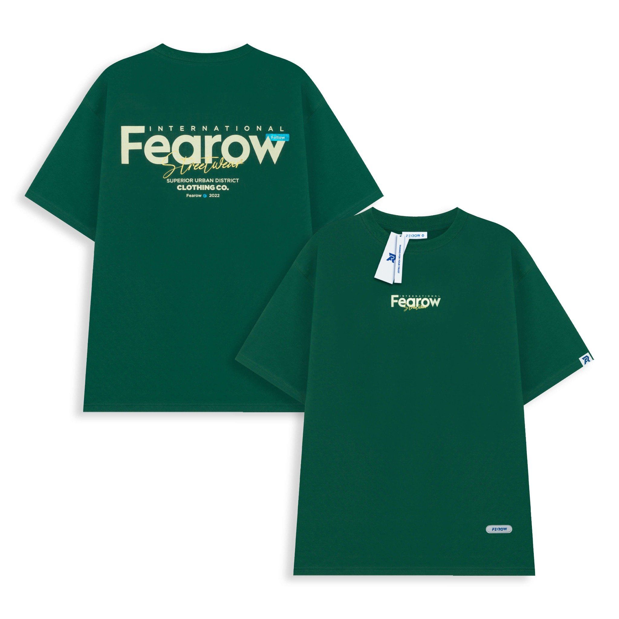 MULTIFONT TEE / DARK GREEN COLOR