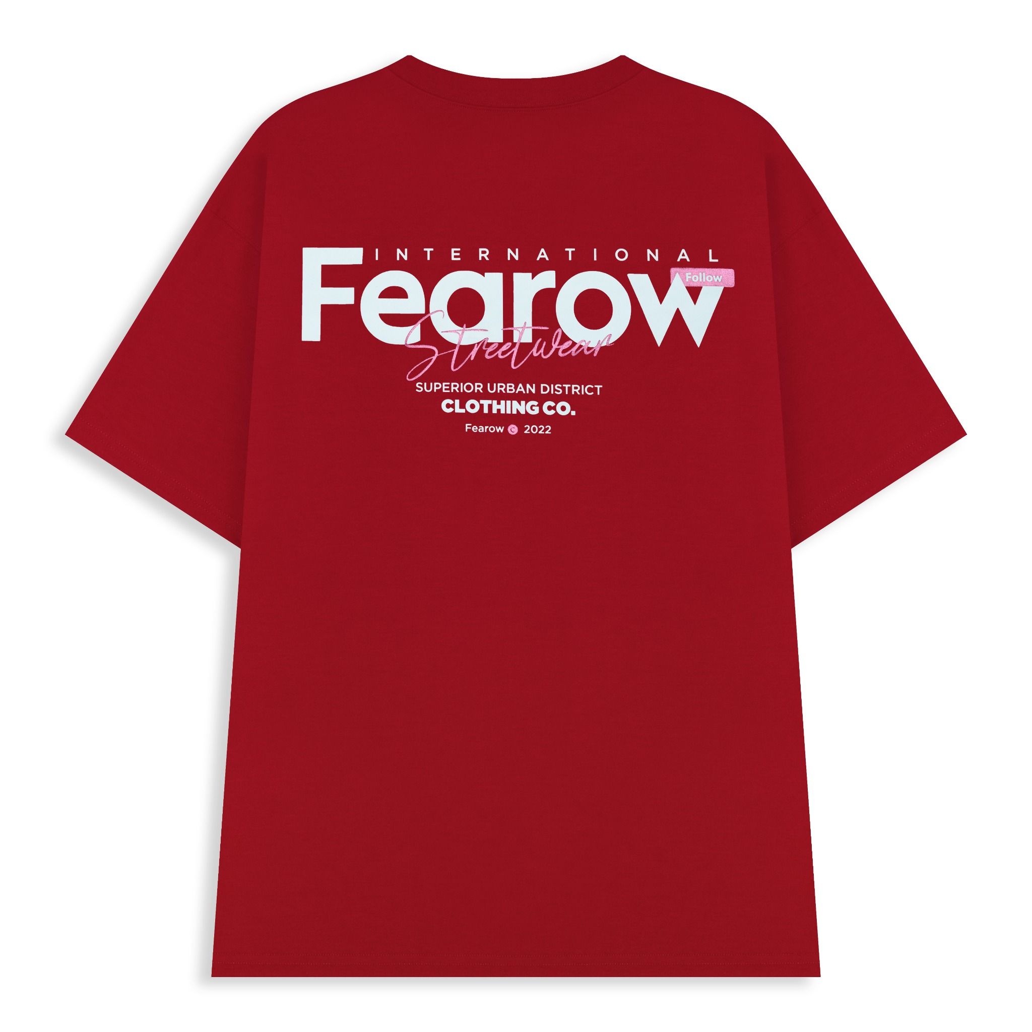 MULTIFONT TEE / RED COLOR