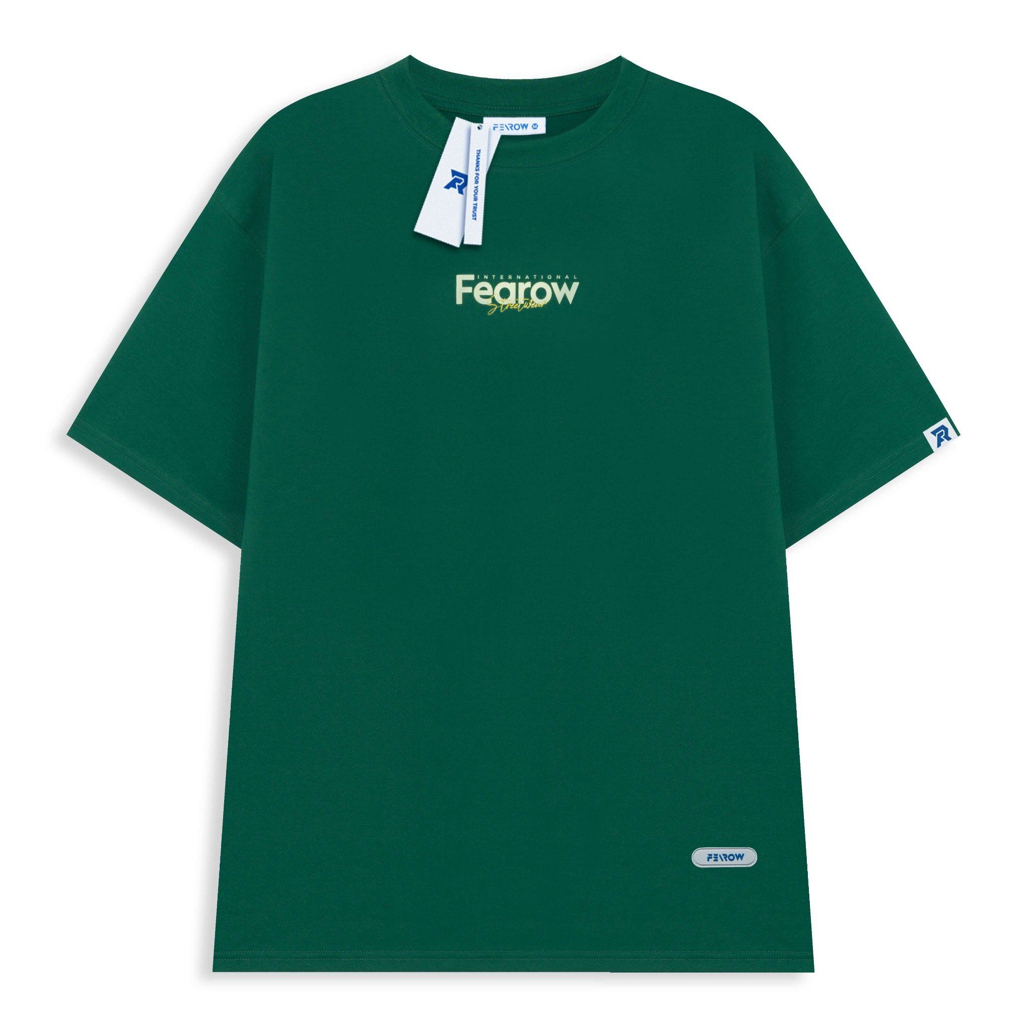 MULTIFONT TEE / DARK GREEN COLOR