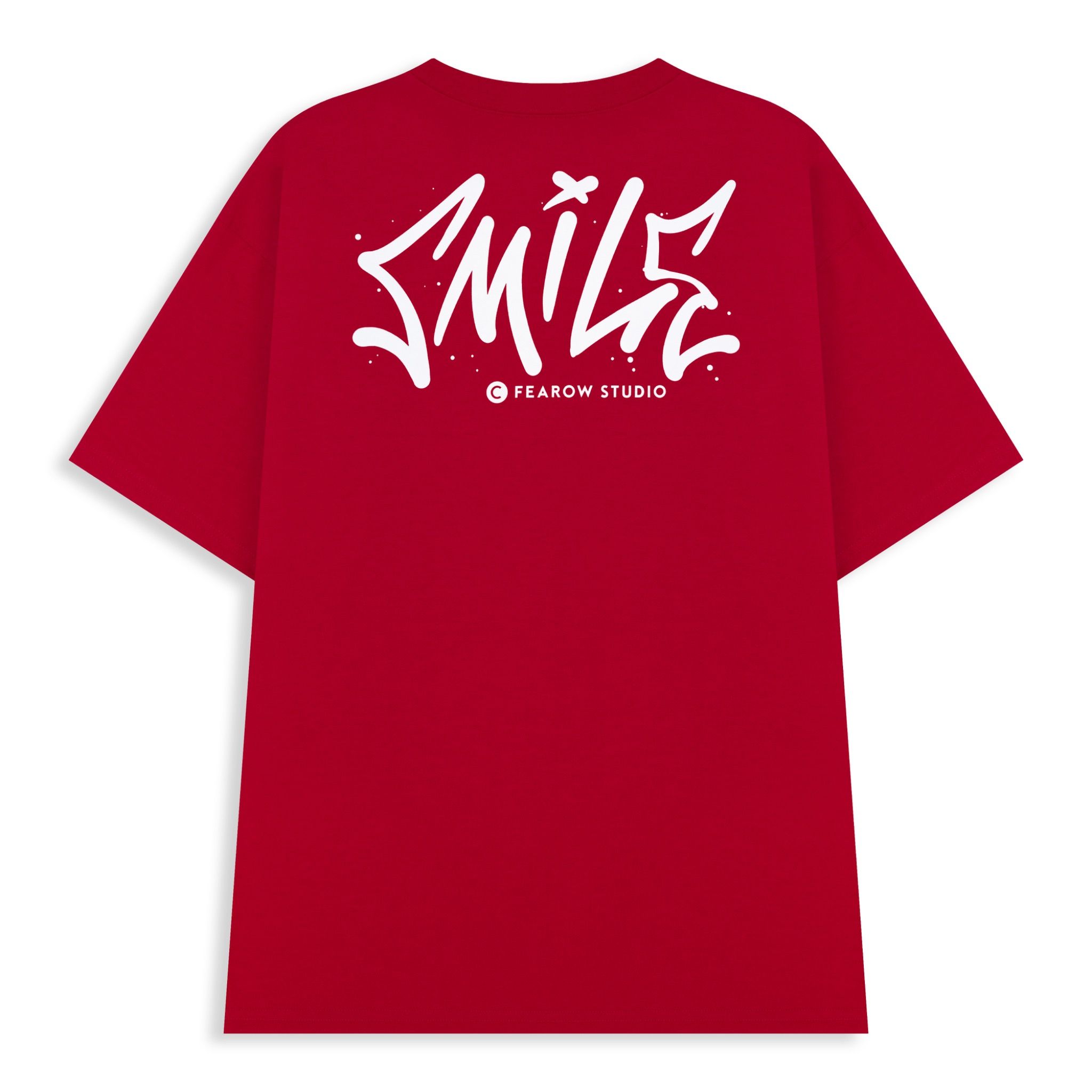 SMILE TEE / RED COLOR