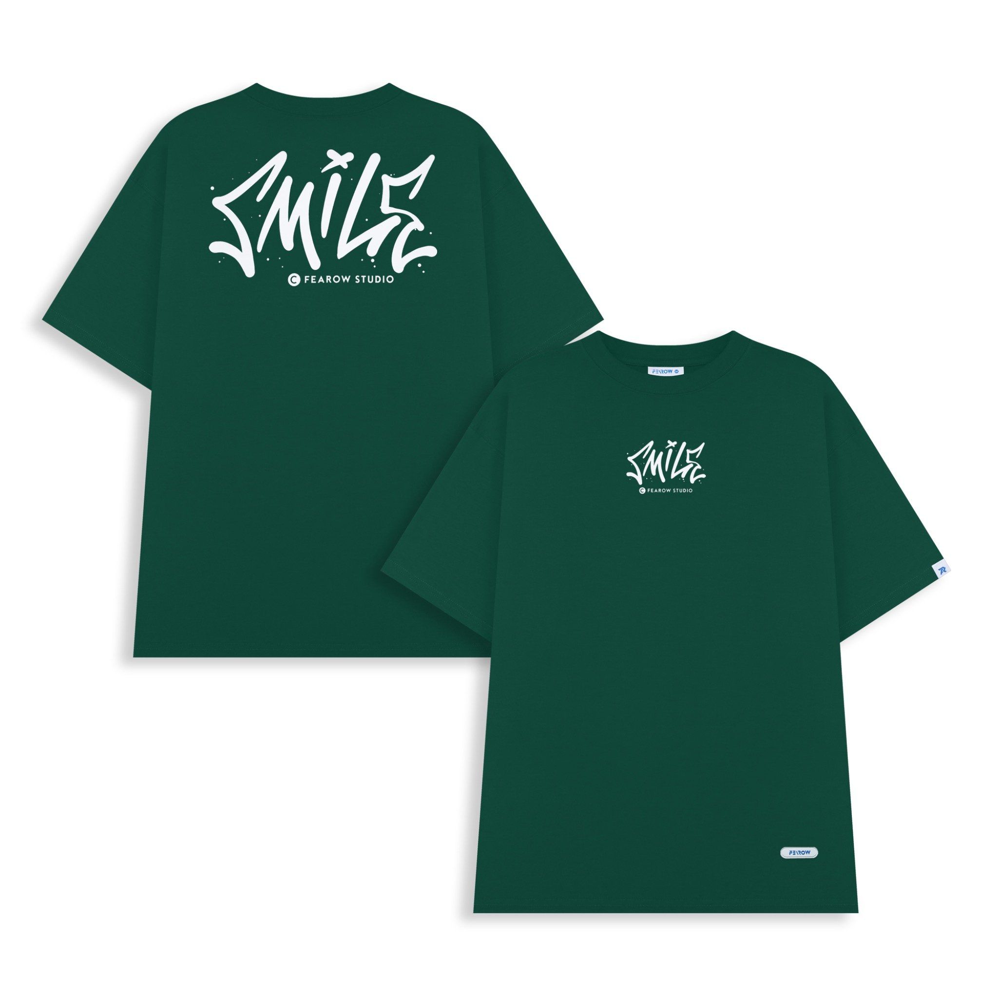 SMILE TEE / GREEN COLOR