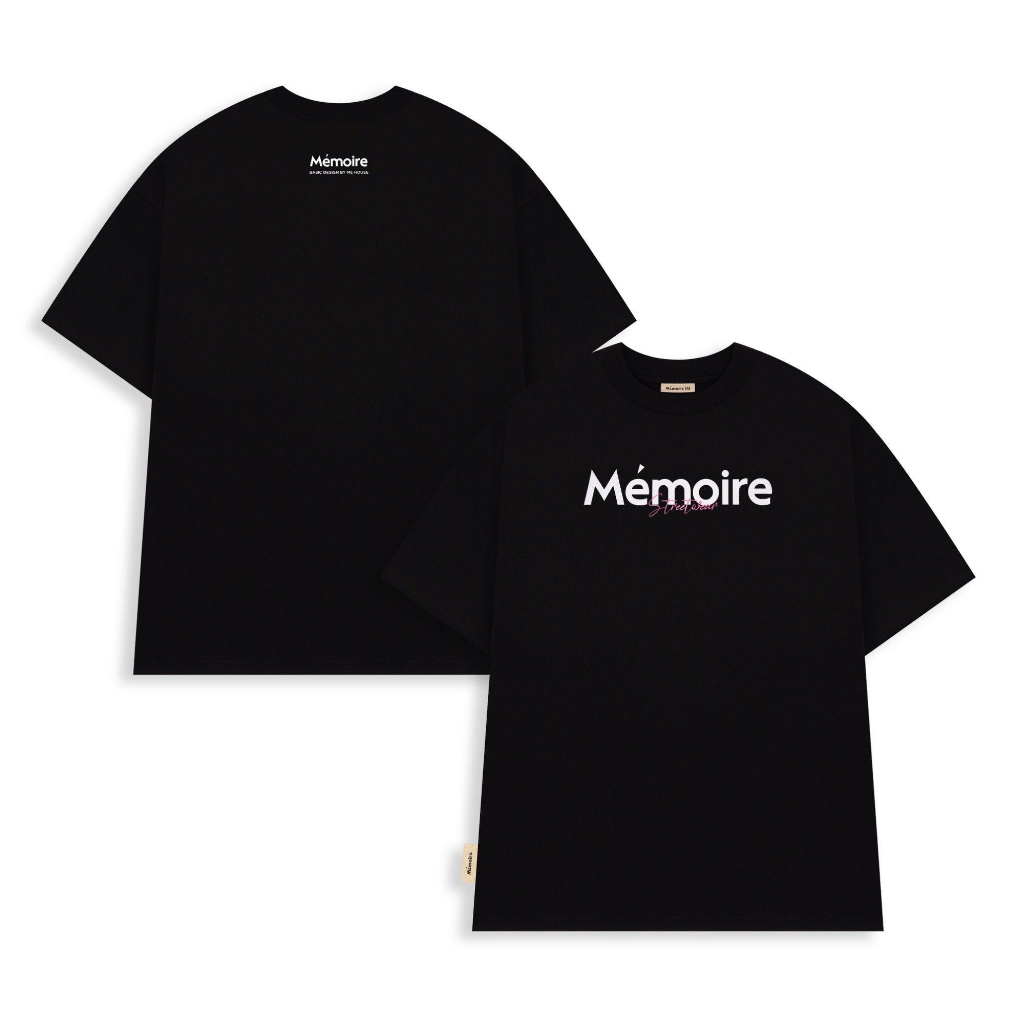BASIC MÉMOIRE TEE / BLACK COLOR