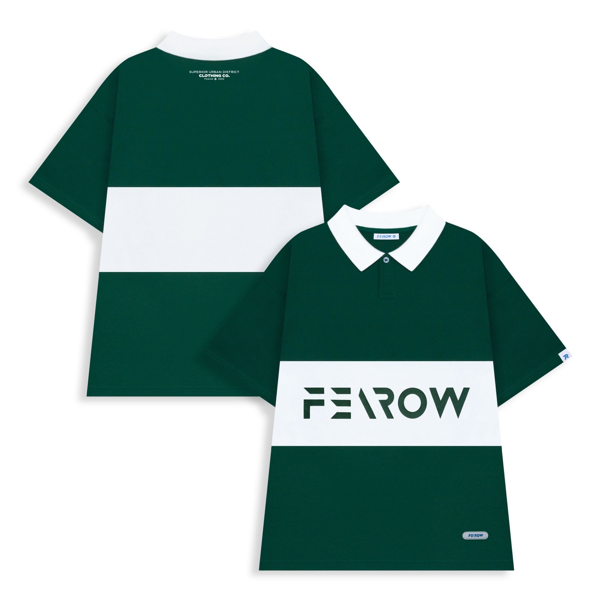 POLO CROSS / GREEN WHITE COLOR