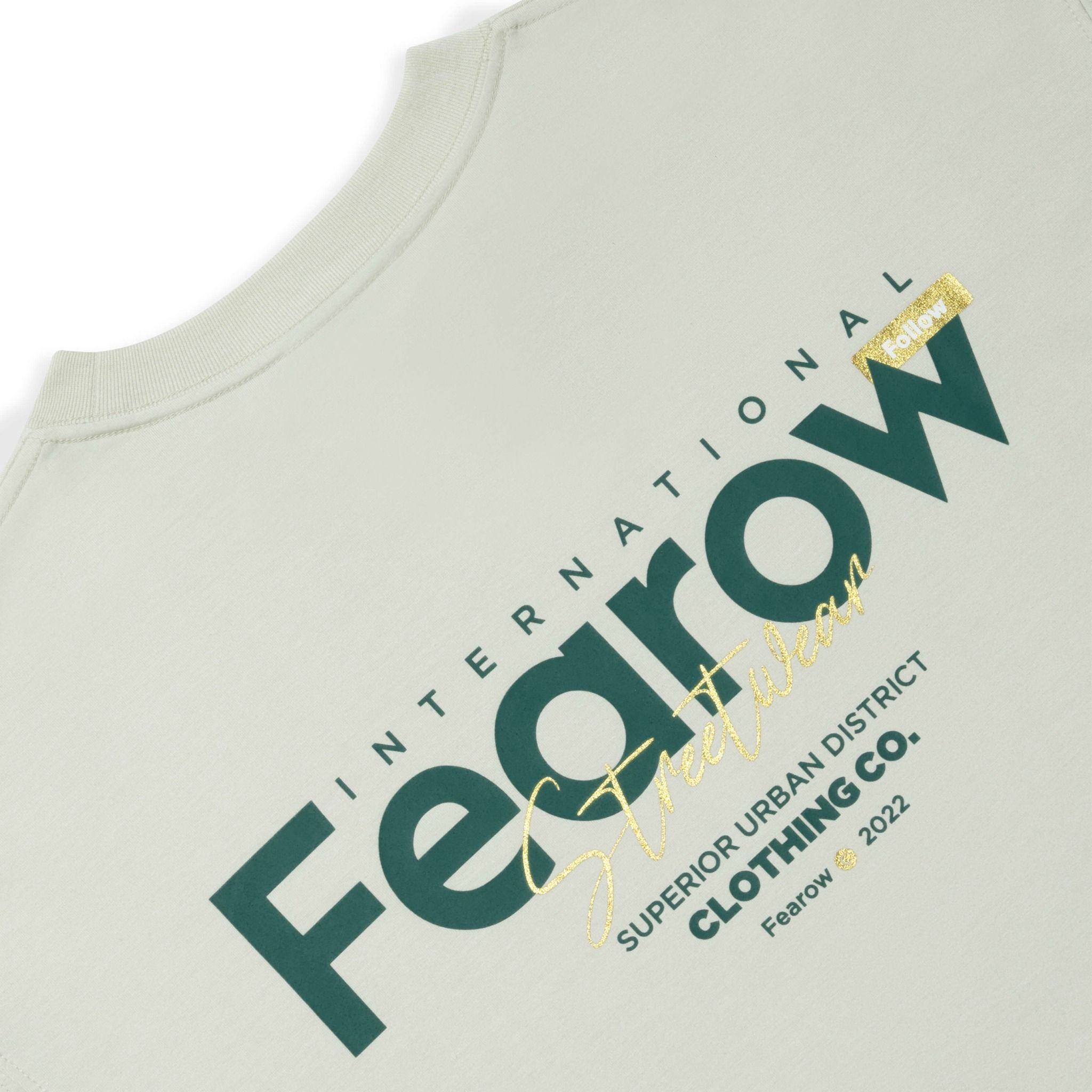 MULTIFONT TEE / LIGHT GREY COLOR