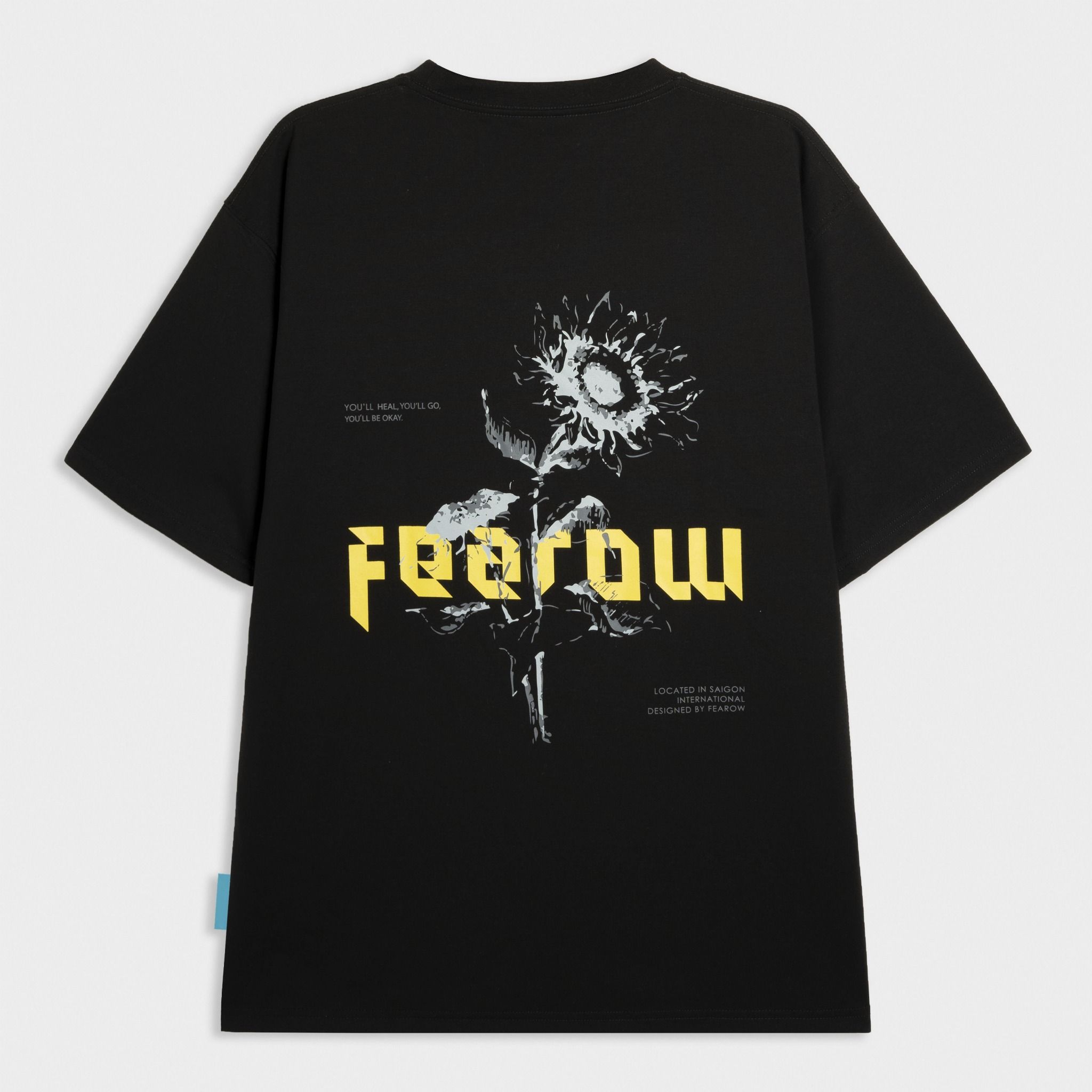 Sunflower Tee / Black Color