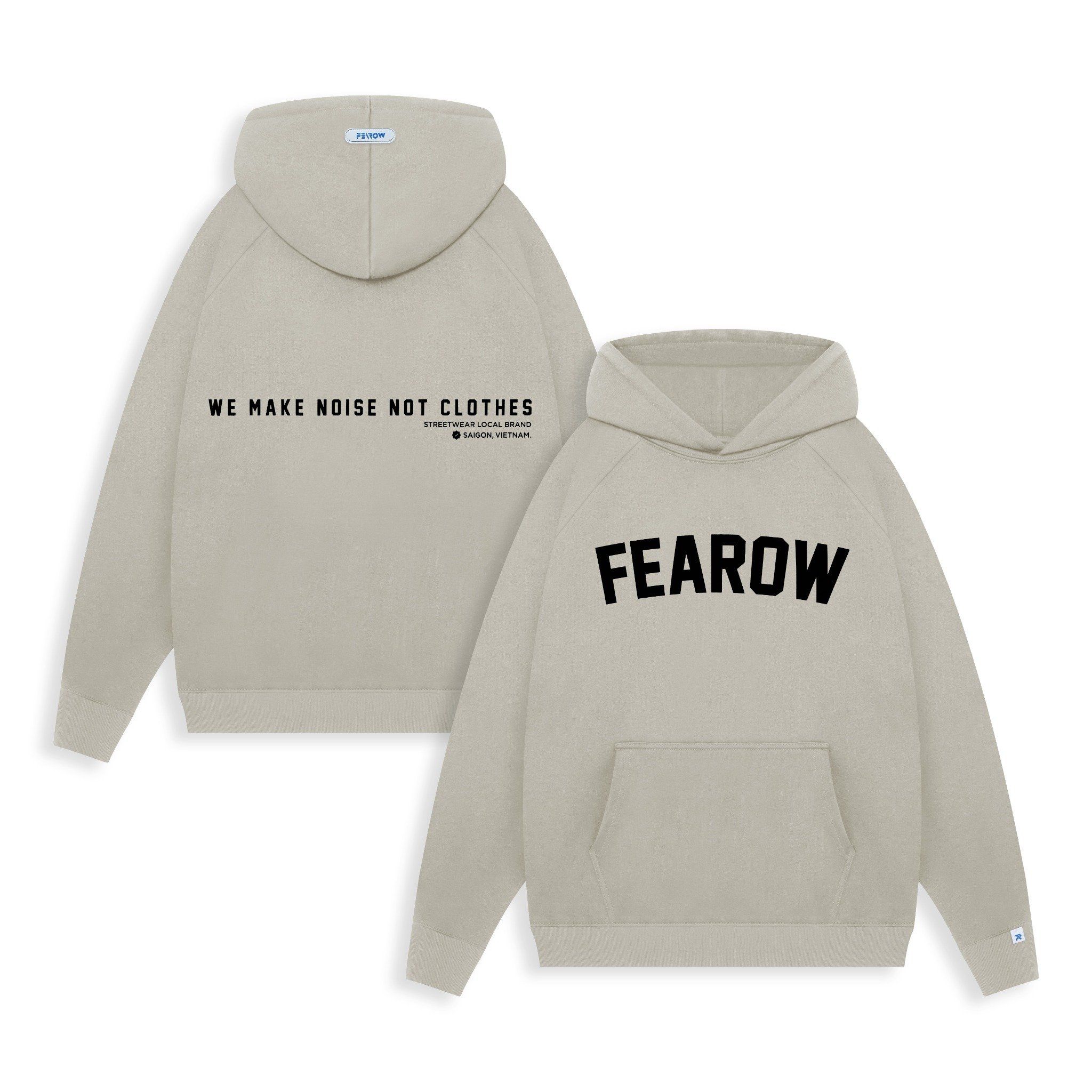 Hoodie Fearow Noisy / Light Grey