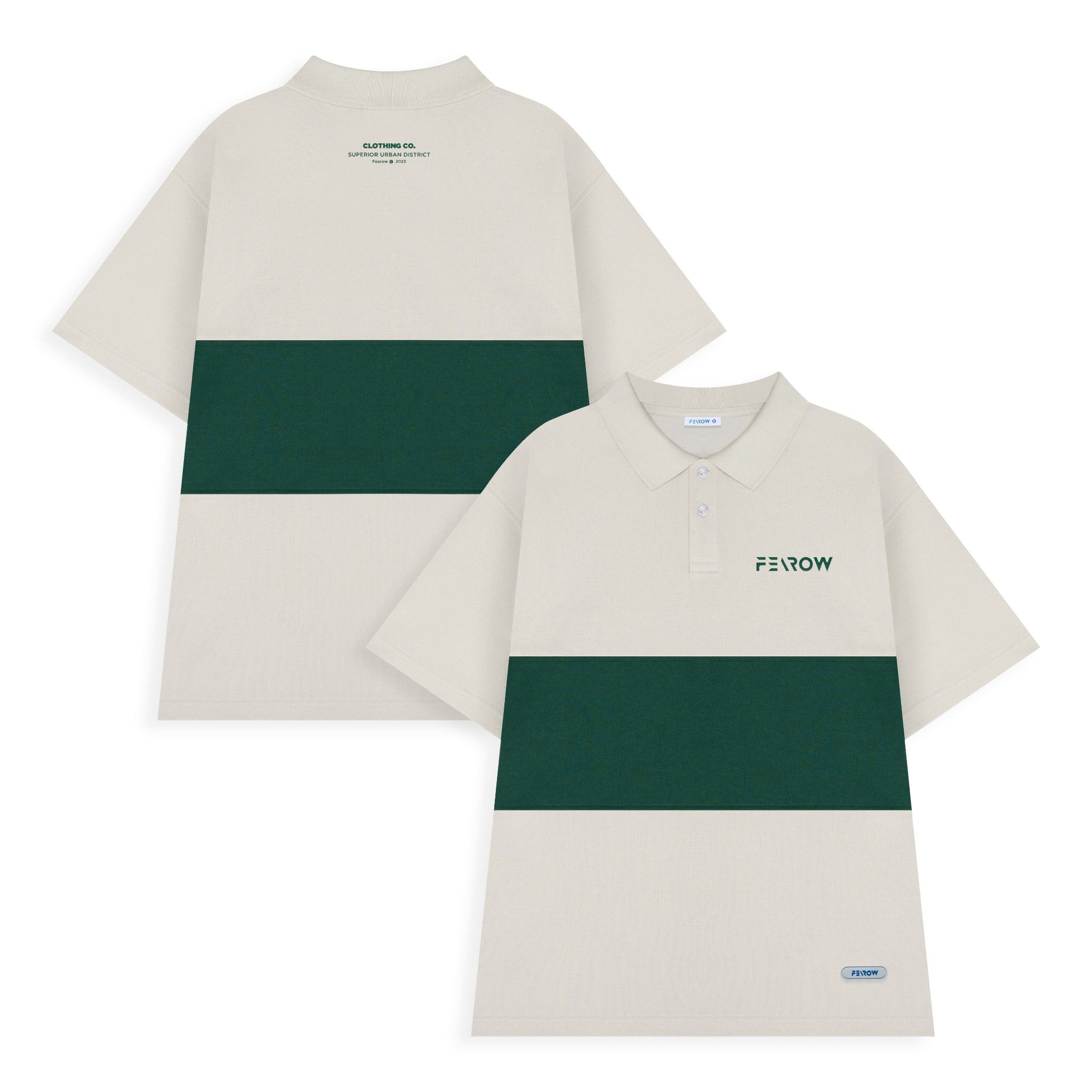 Polo Cross Fearow / Light Grey Green