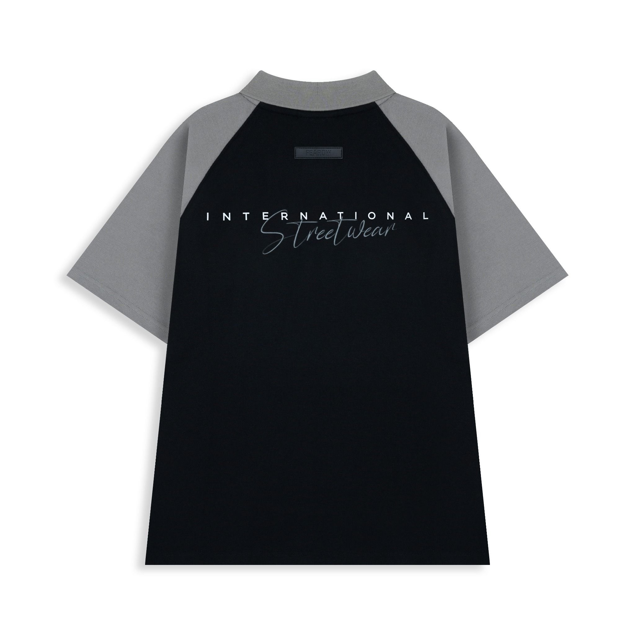 Polo Raglan Fearow Basic 2023 / Black & Gray