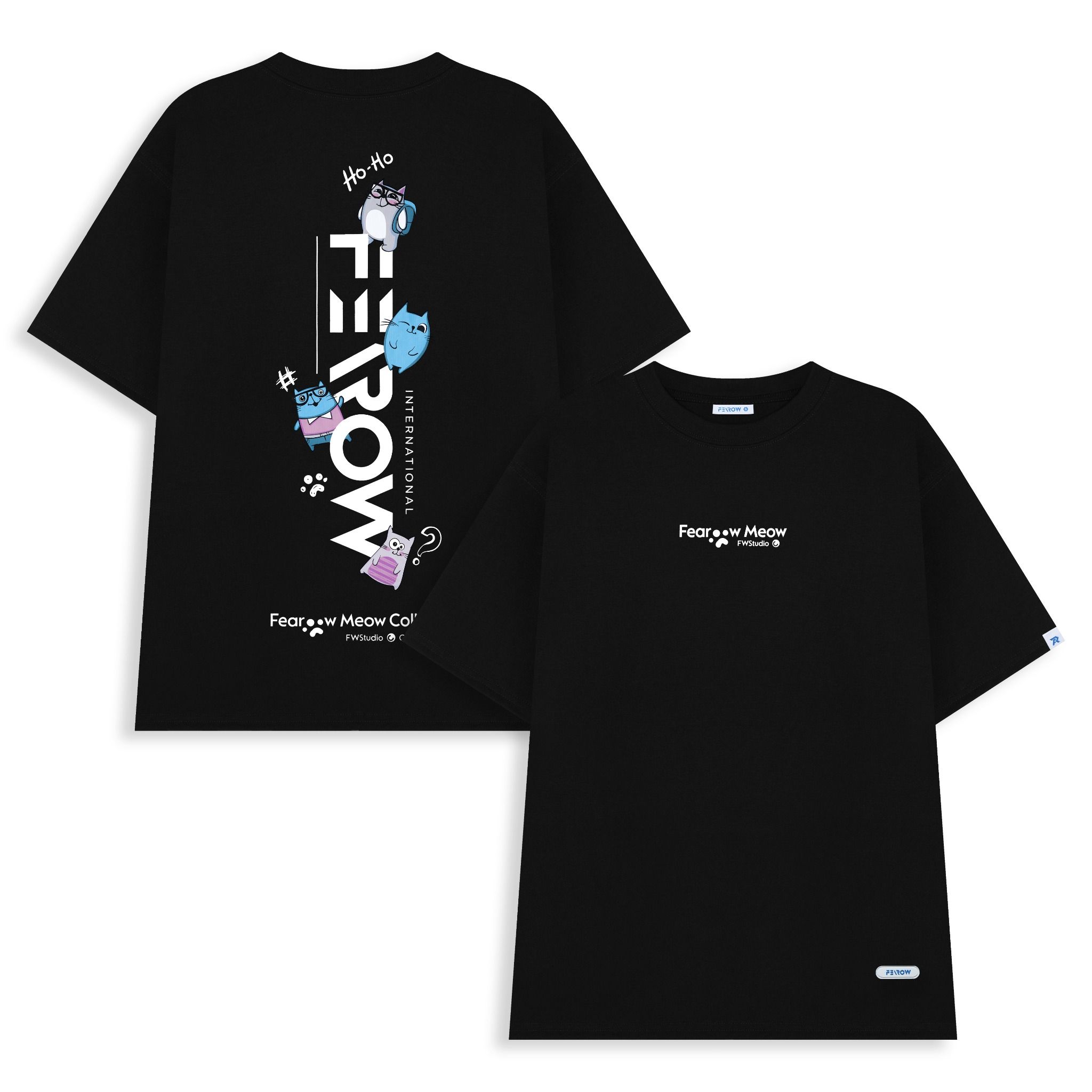 Fearow Meow Walking Tee / Black