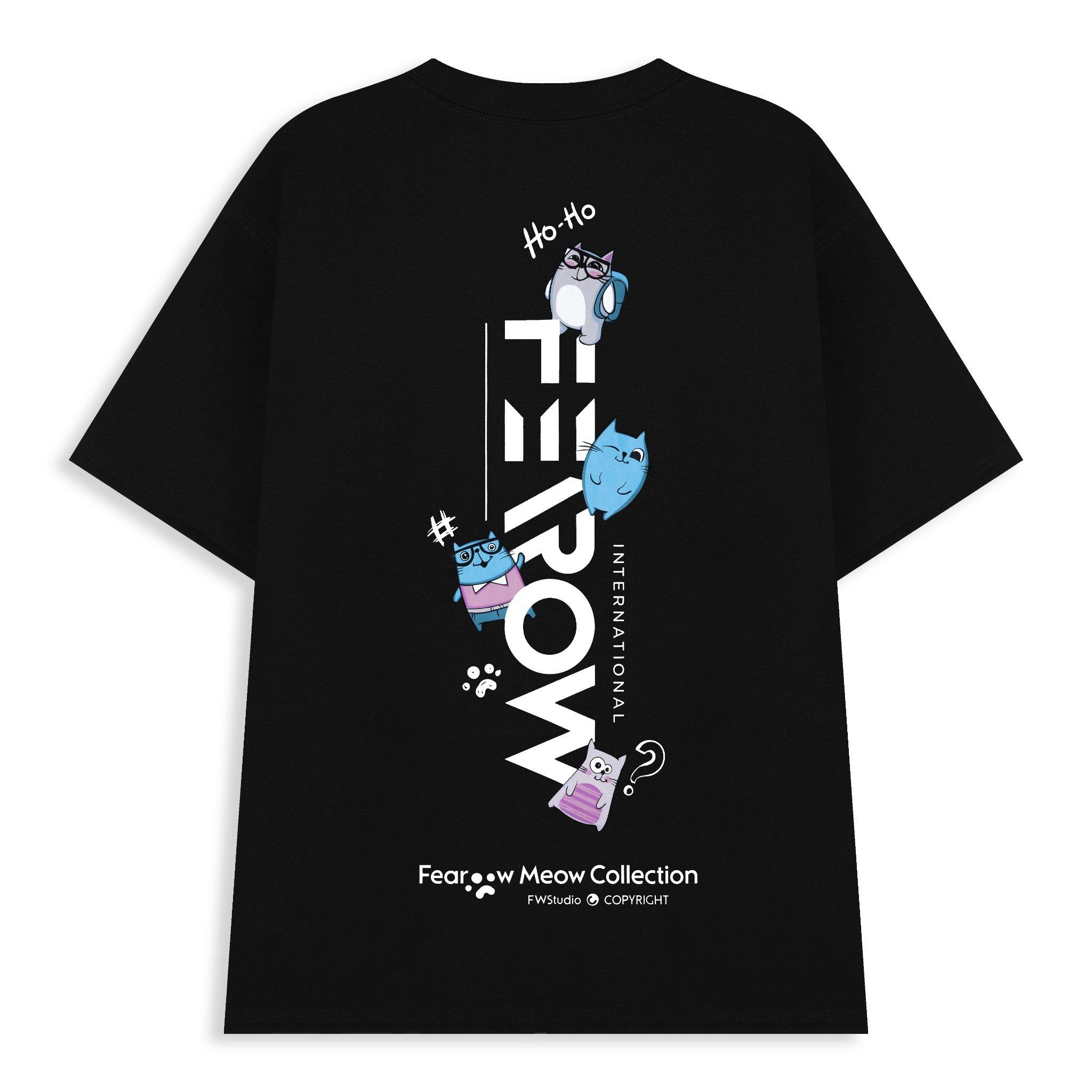 Fearow Meow Walking Tee / Black