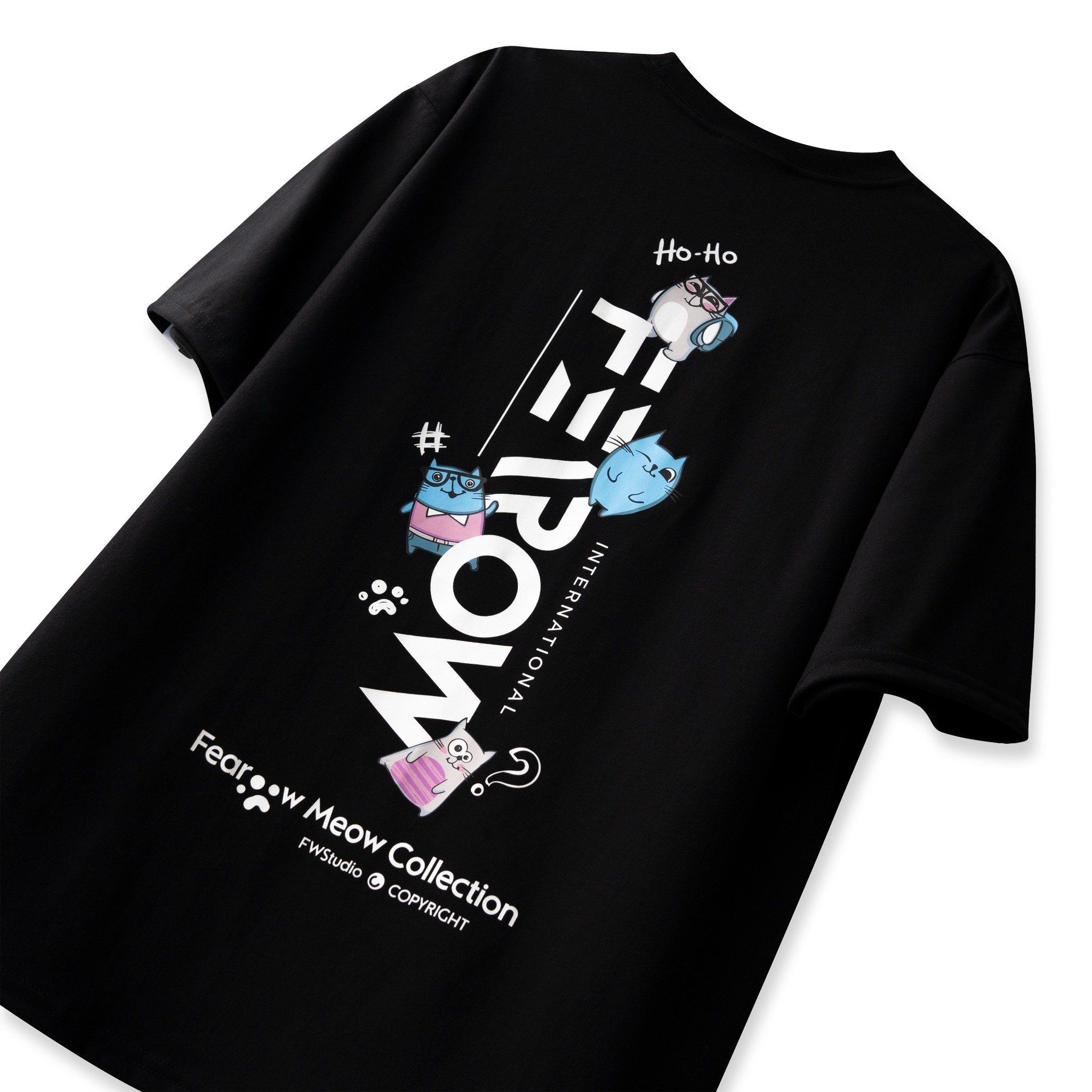 Fearow Meow Walking Tee / Black