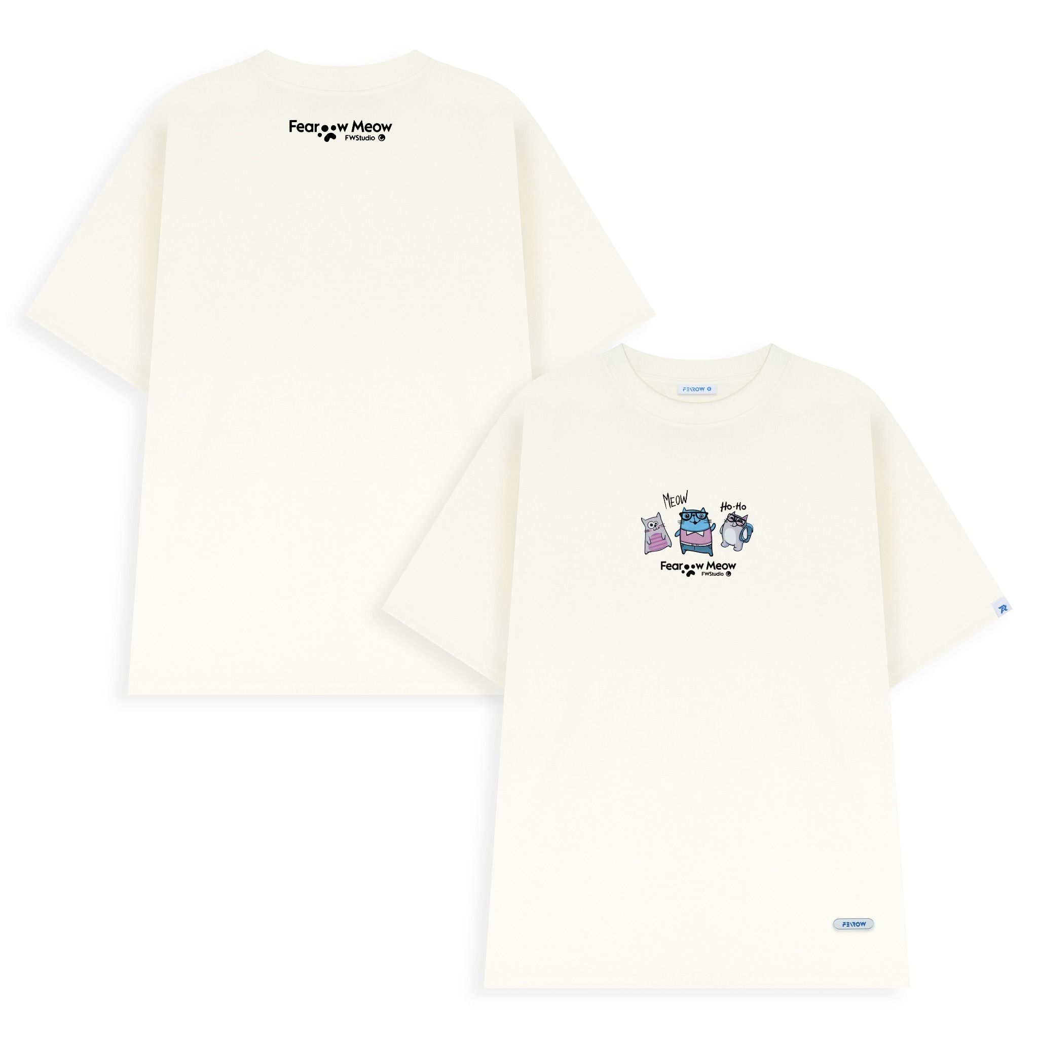 Fearow Hello Meow Tee / Cream New