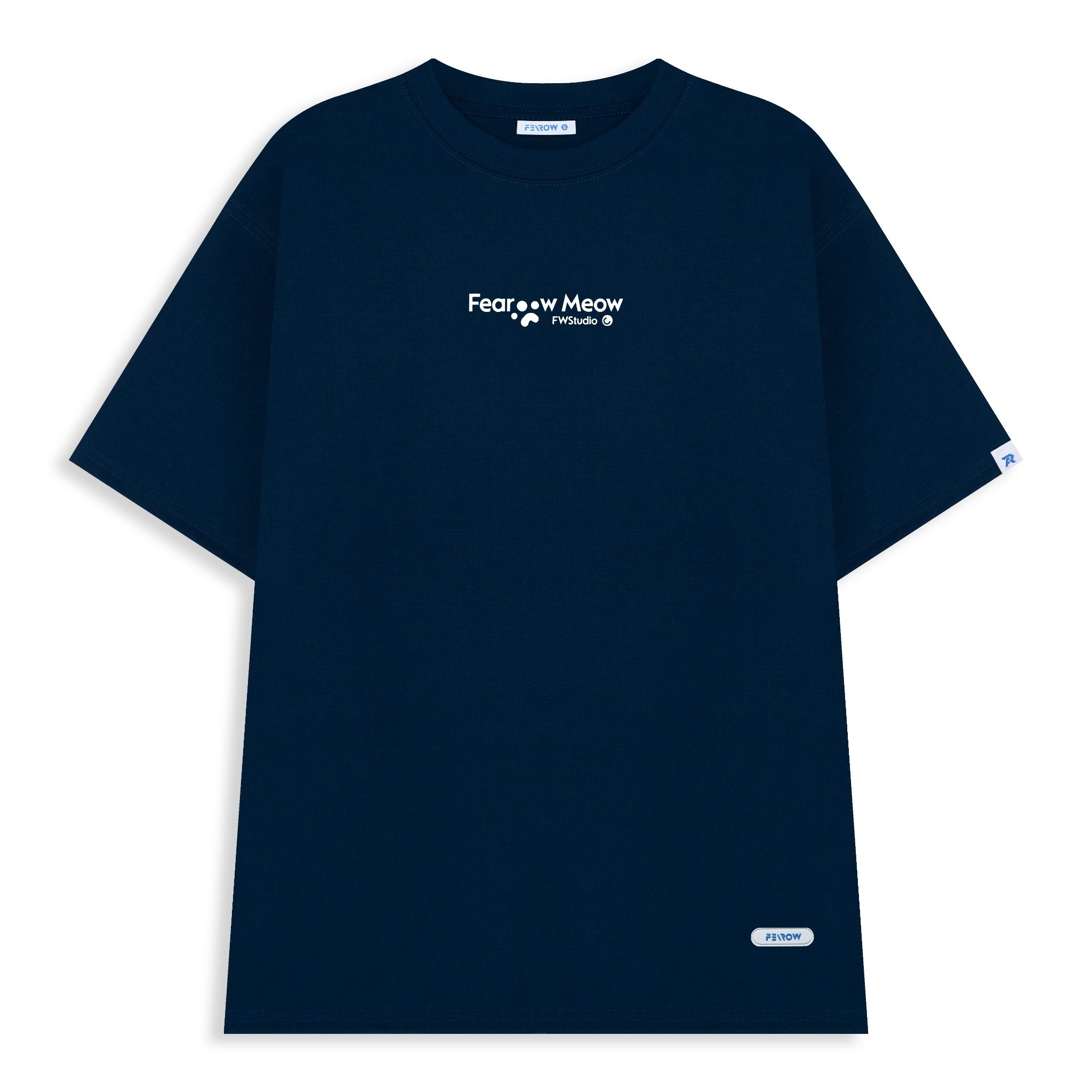 Fearow Meow Walking Tee / Navy Peony