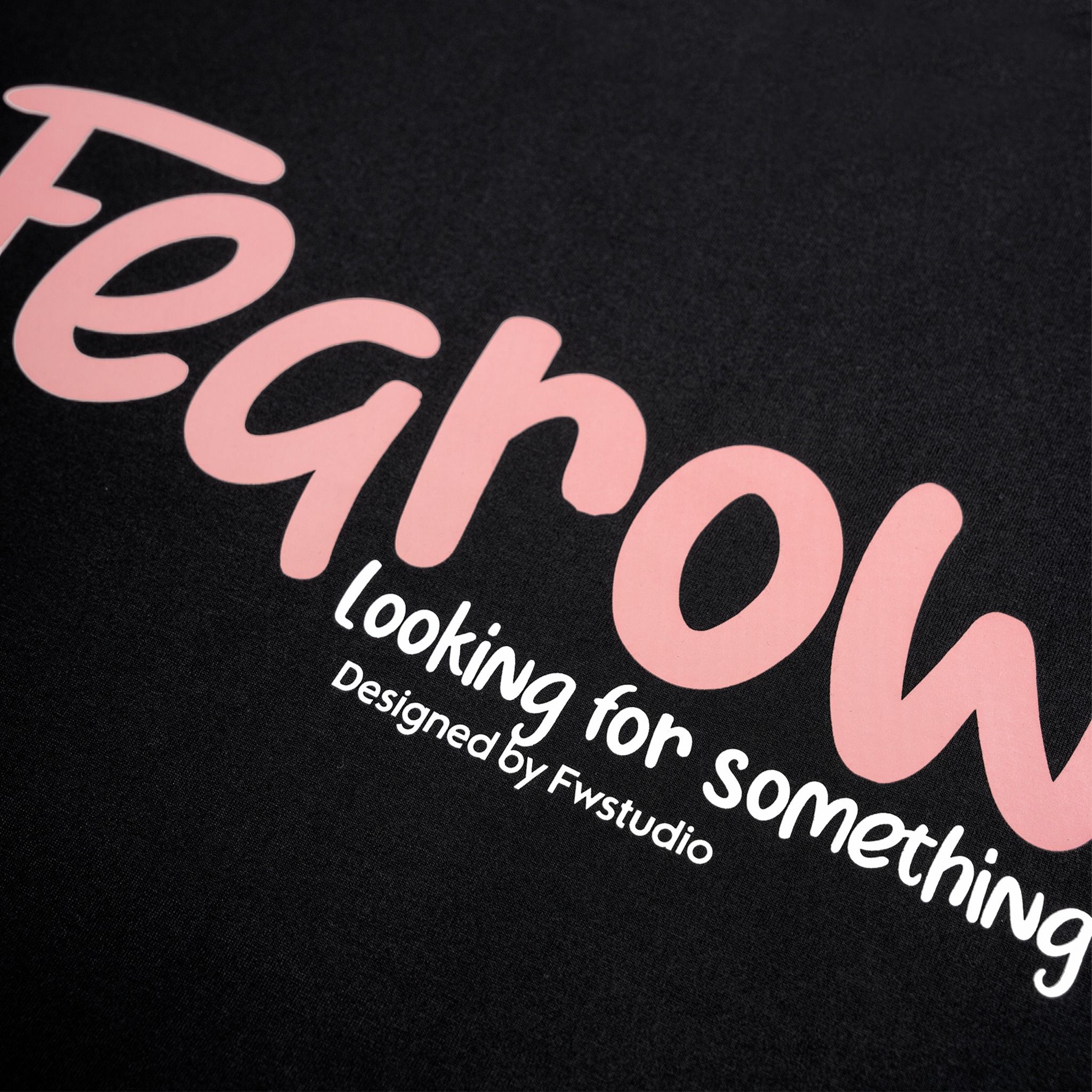 Fearow Double Tee Collection - Floral / Black