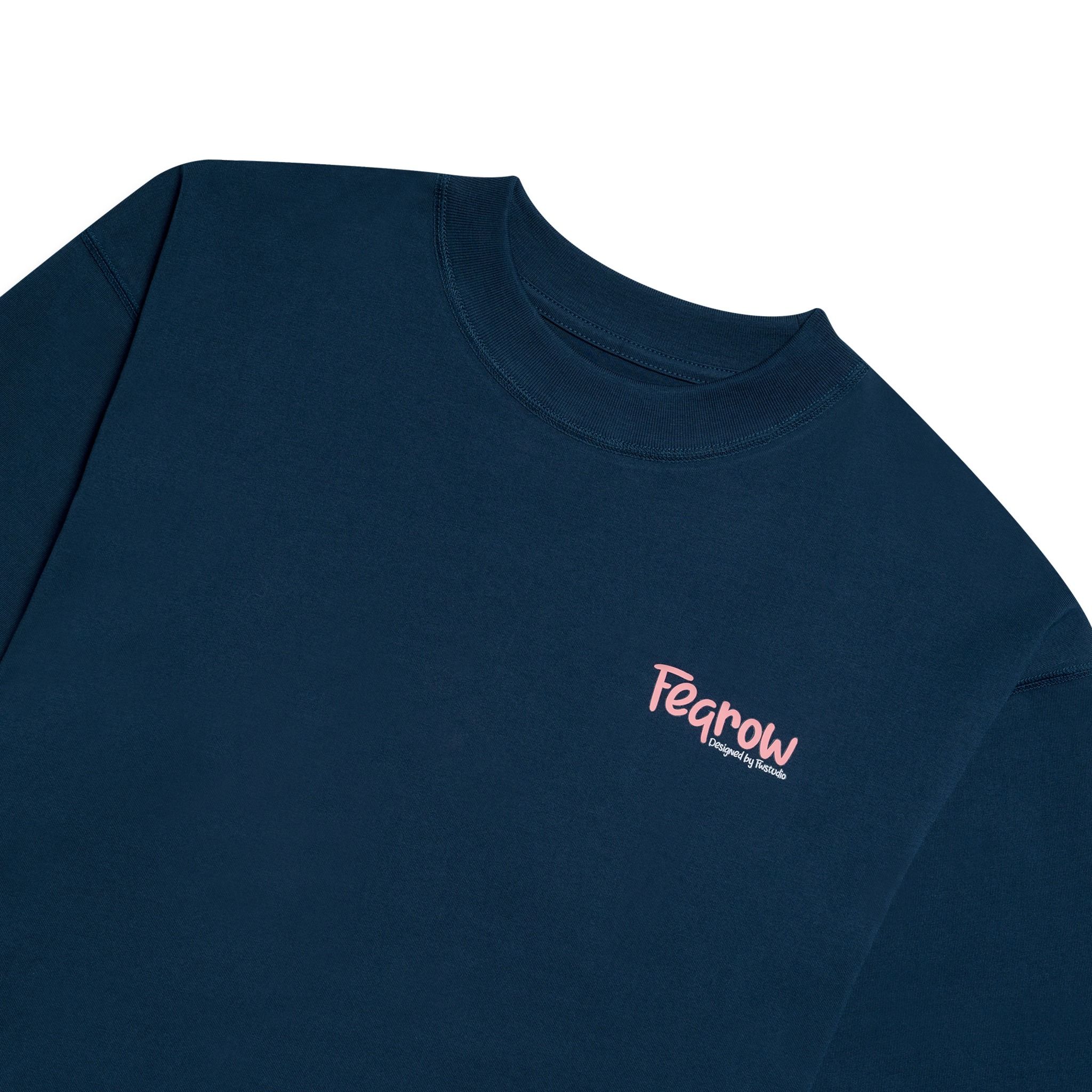 Fearow Double Tee Collection - Floral / Navy