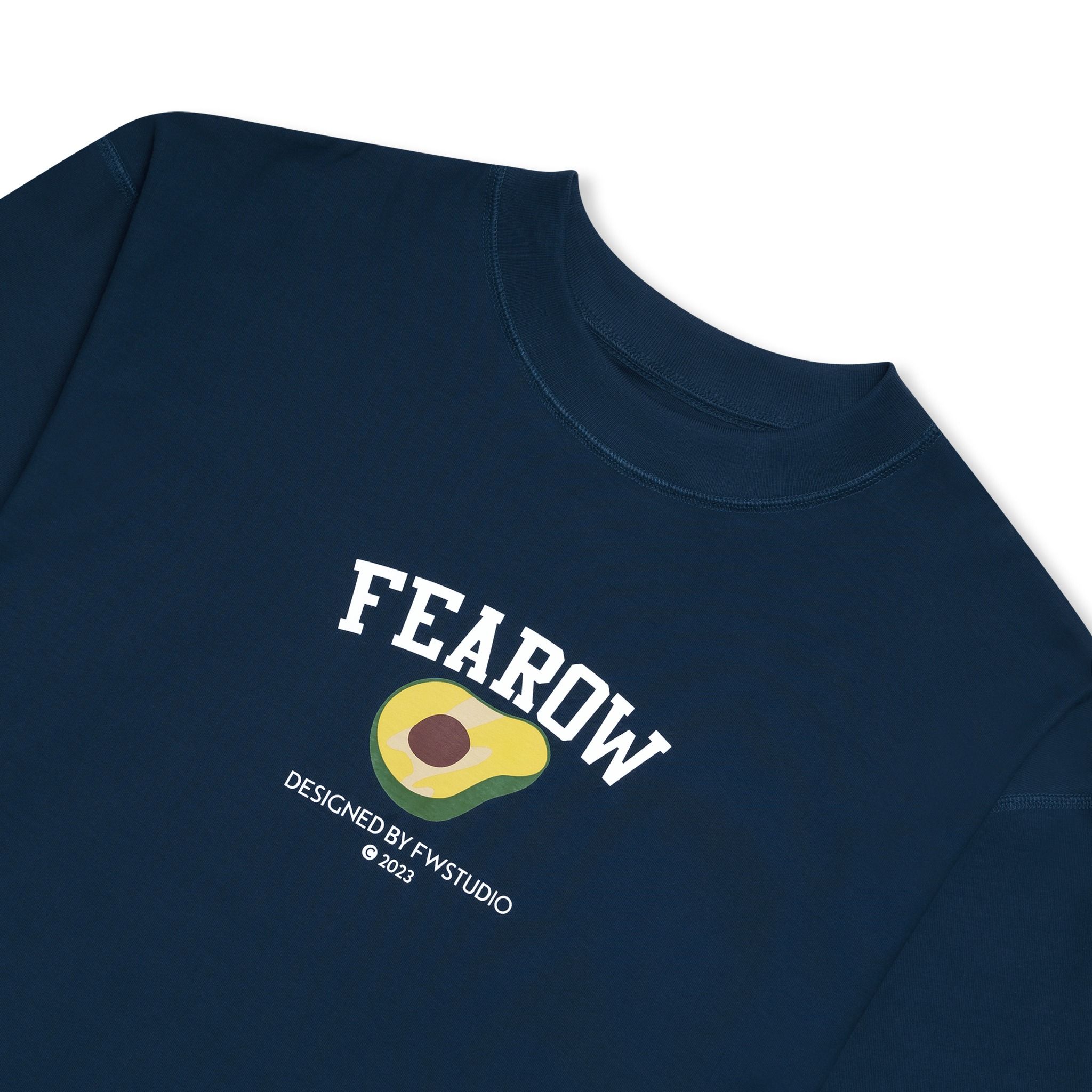 Fearow Double Tee Collection - Avocado / Navy