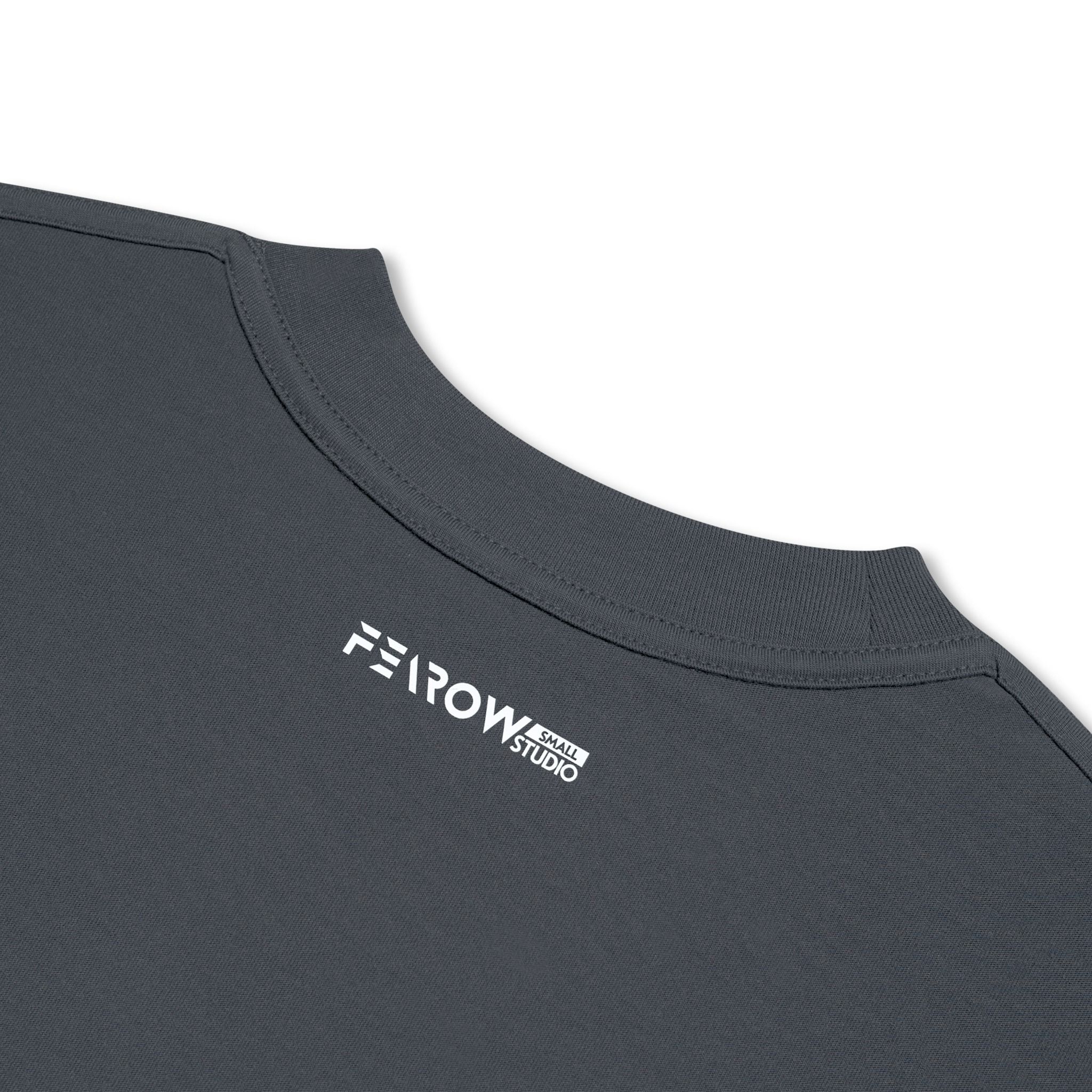 Fearow Double Tee Collection - Donut / Gray Pinstripe