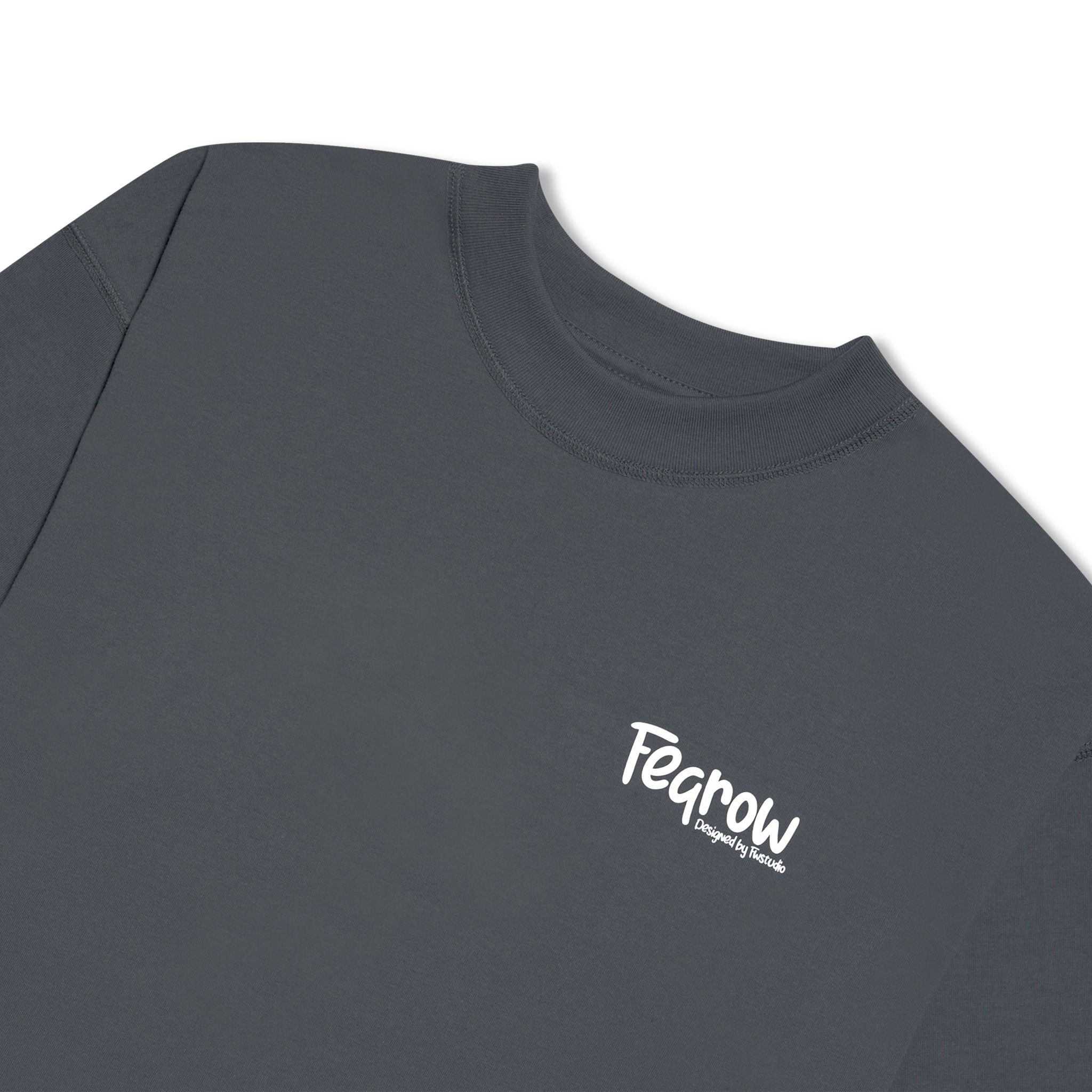 Fearow Double Tee Collection - Donut / Gray Pinstripe