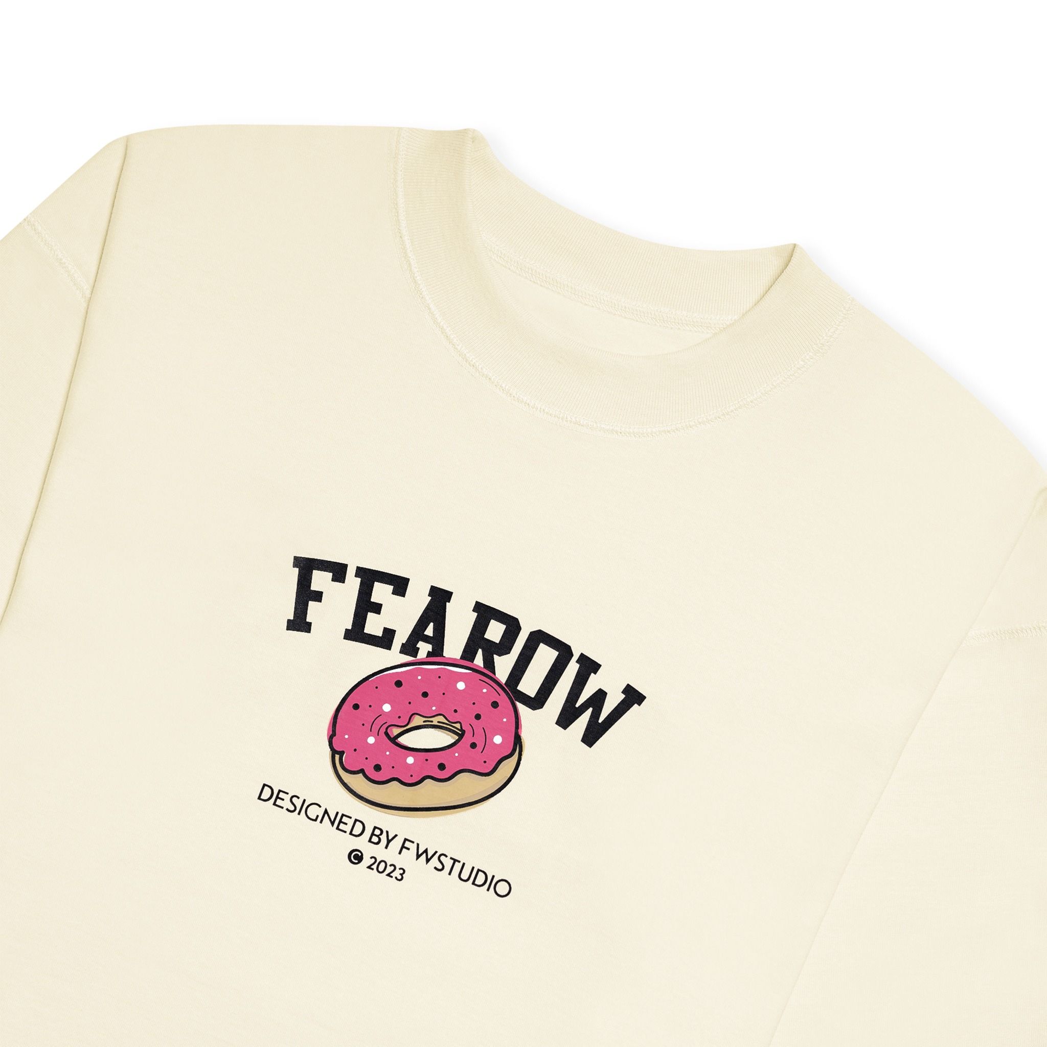 Fearow Double Tee Collection - Donut / Whitecap Gray