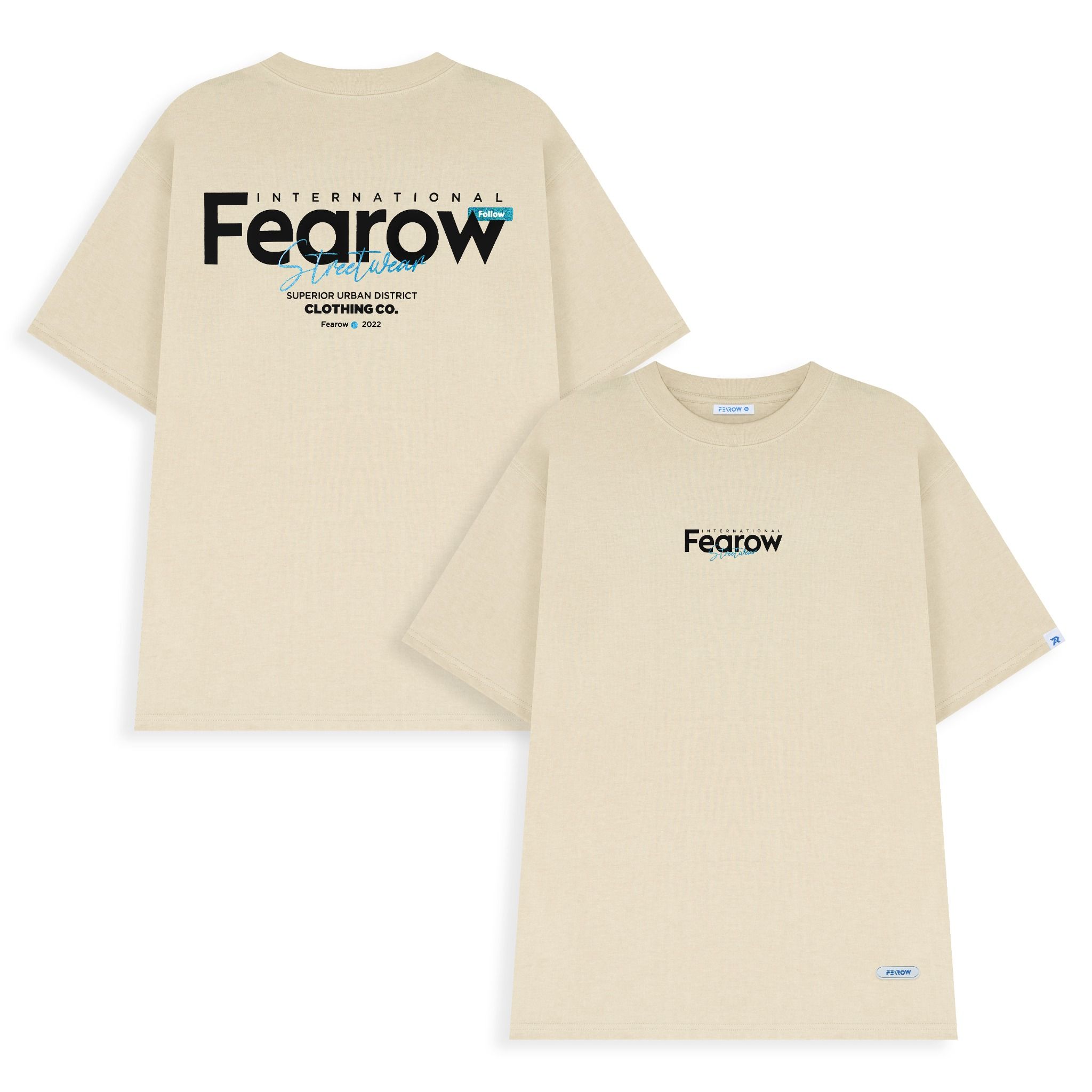 MULTIFONT TEE / Whitecap Gray