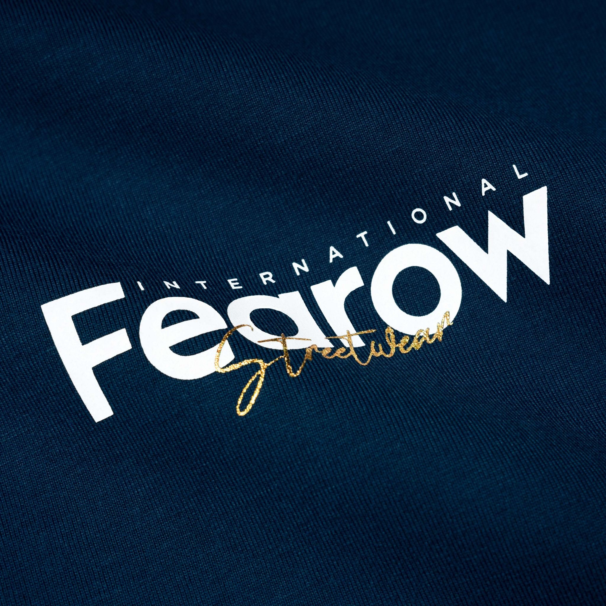 MULTIFONT TEE / Navy Peony